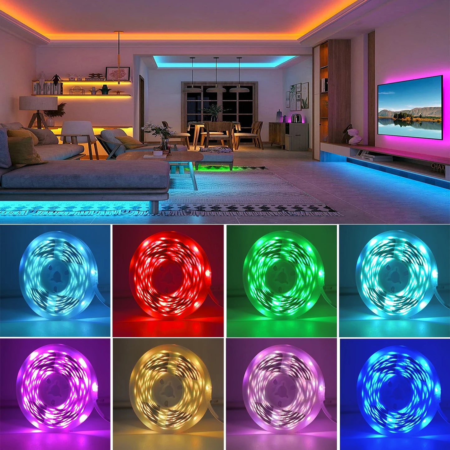 Smart LED Strip Lights App Control Ambia