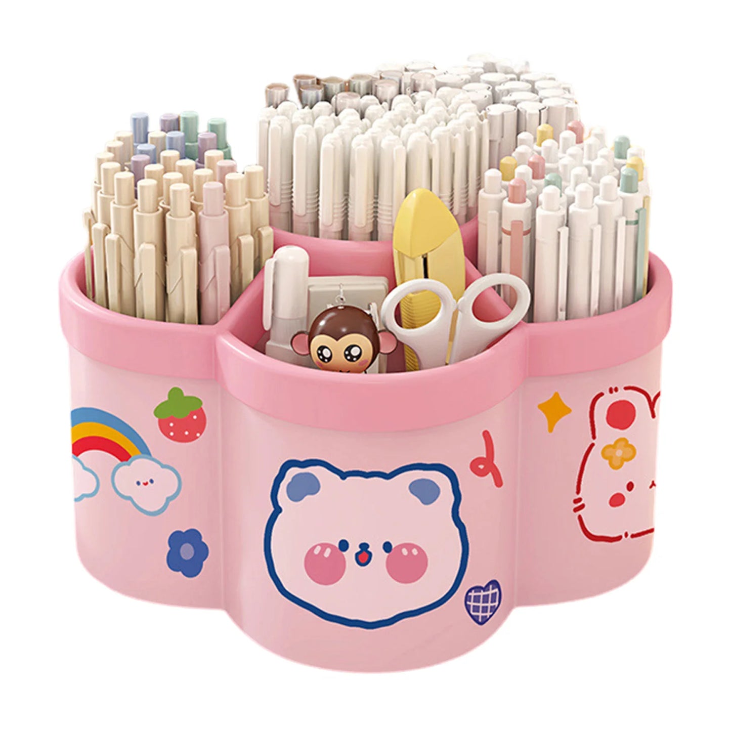 Spinning Desk Organizer with Pen Holder