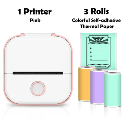 Compact Wireless Thermal Label Printer
