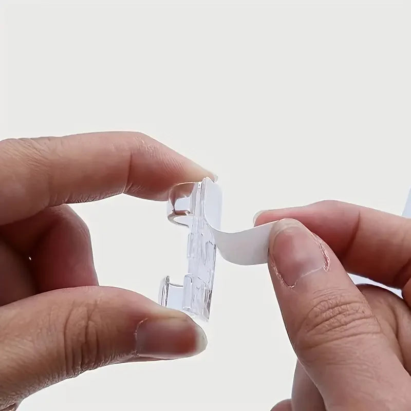 Clear Cable Clips - Organize Any Space