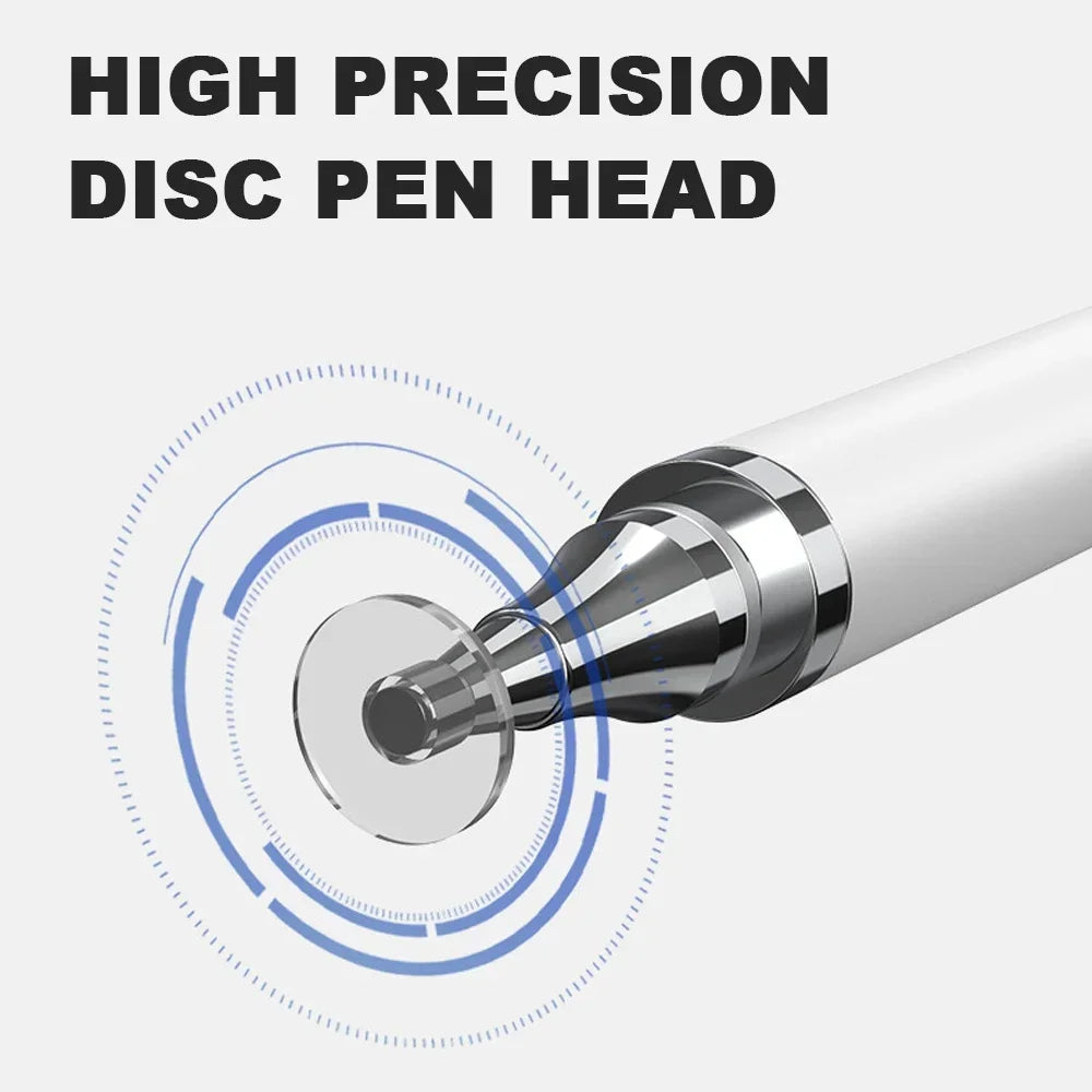 Universal 2-in-1 Stylus Pen for Tablets & Phones