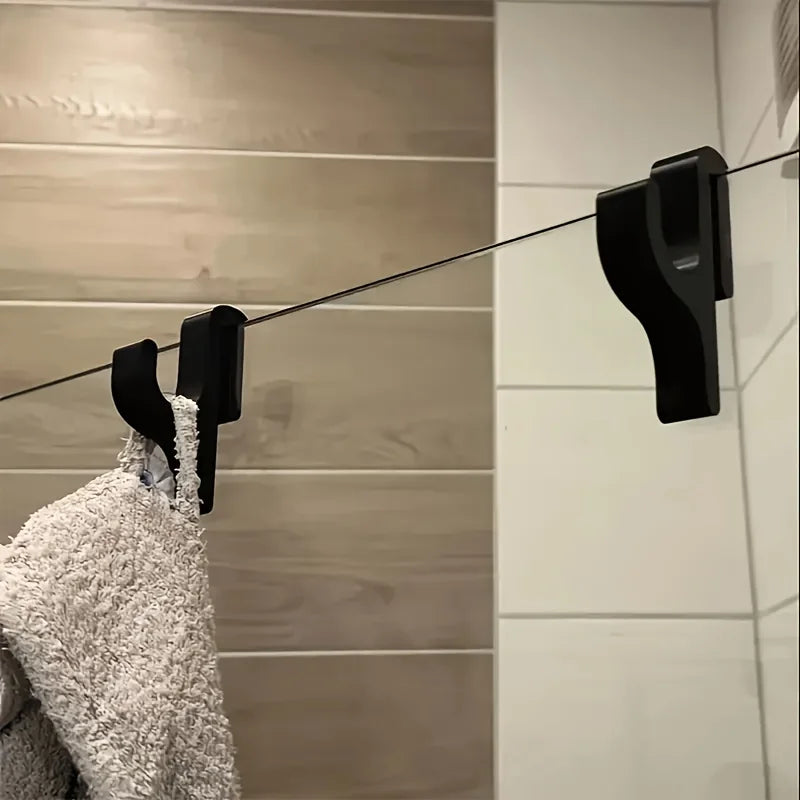 3D Shower Door Towel Hook for 8mm Glass