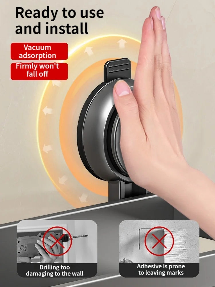 Multi-functional Bathroom Shelf with Suction Cup No Drill Shower Caddy