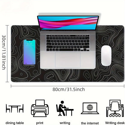 Oversized Desk Mouse Pad for Gaming & Work