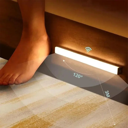 Motion-Activated LED Night Light - USB Rechargeable