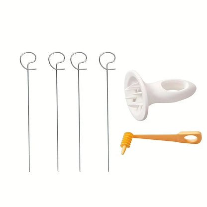 Veggie Spiralizer Set - 6 Piece Stainless Steel