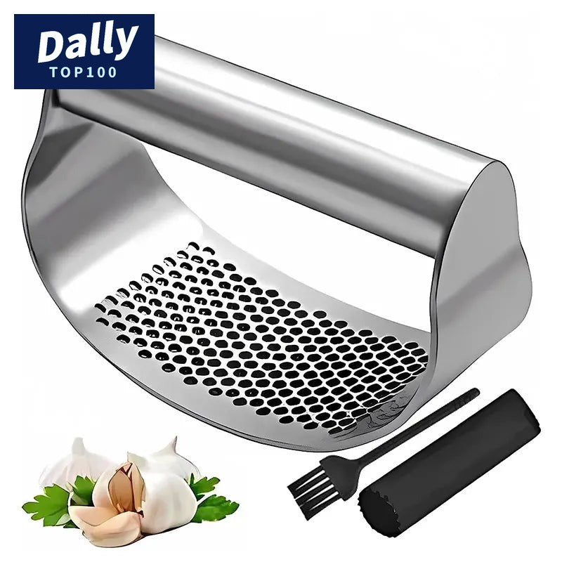 Effortless Garlic Press & Mincer
