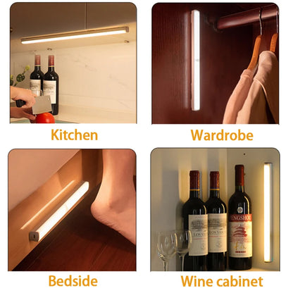 Smart Motion Sensor Night Light - USB Rechargeable