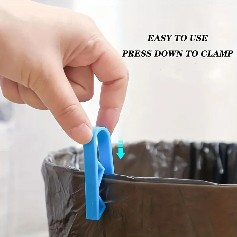 Non-Slip Trash Bag Clips - Set of 10