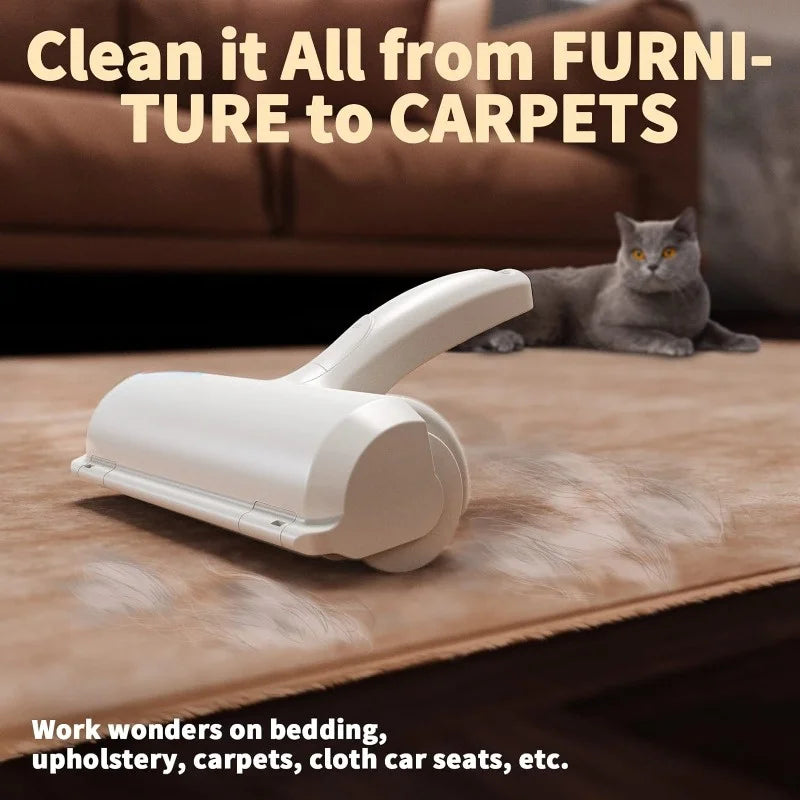 Pet Hair Remover Roller - Reusable & Effective