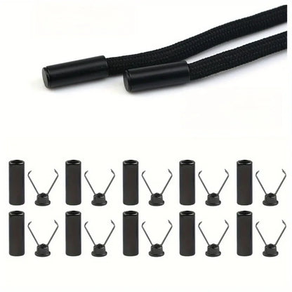 Heavy Duty Metal Cord Locks - 10 Pack