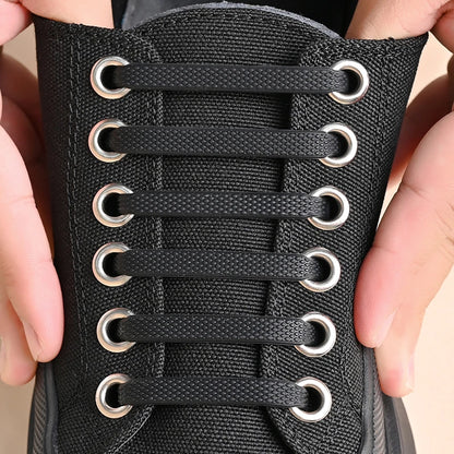 No-Tie Elastic Shoelaces - 16 Pack