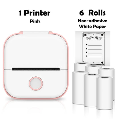 Compact Wireless Thermal Label Printer