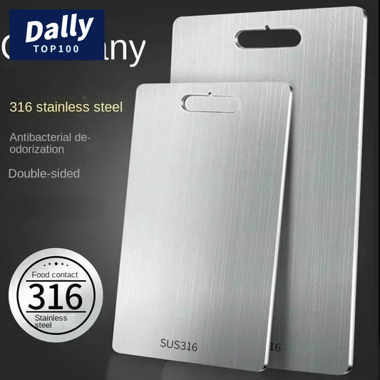 Heavy-Duty Stainless Steel Cutting Board