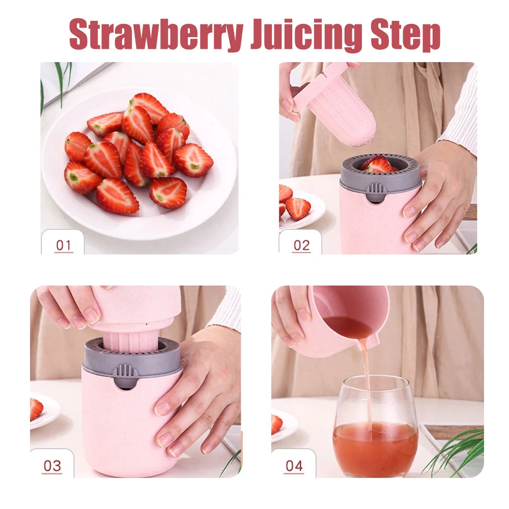Manual Citrus Juicer Press – Fresh Juice Maker