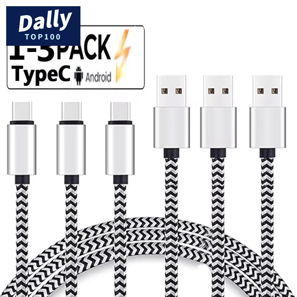 Fast Charging USB-C Cable | Nylon Braided