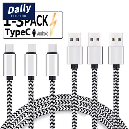Fast Charging USB-C Cable | Nylon Braided