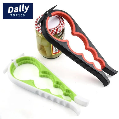 4-in-1 Manual Can & Bottle Opener Tool