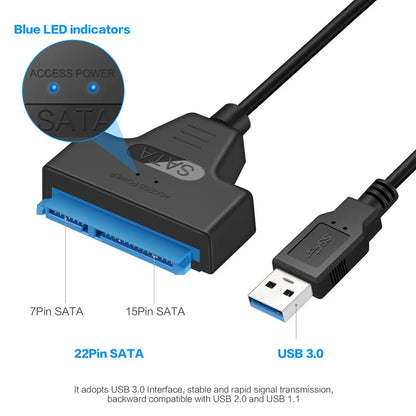 Fast External Drive Cable - SATA to USB