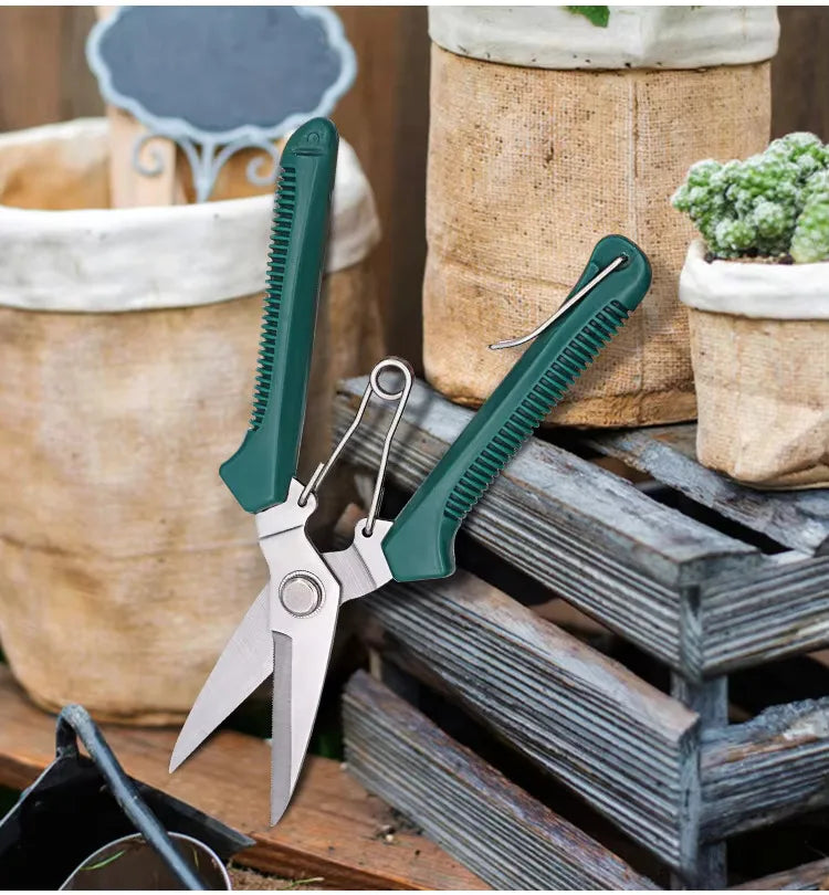 Sharp Stainless Steel Pruning Shears