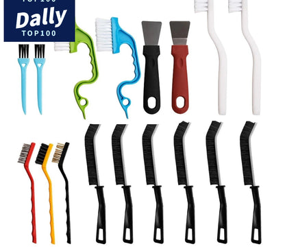 17pcs Crevice Cleaning Brush Set