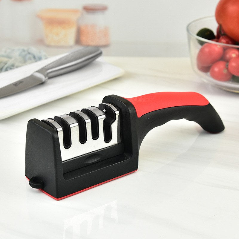 4-Stage Handheld Knife Sharpener for Effortless Precision