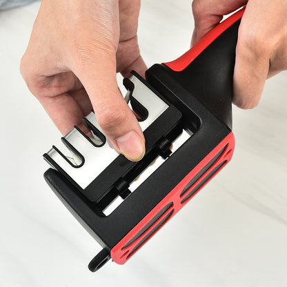 4-Stage Handheld Knife Sharpener for Effortless Precision