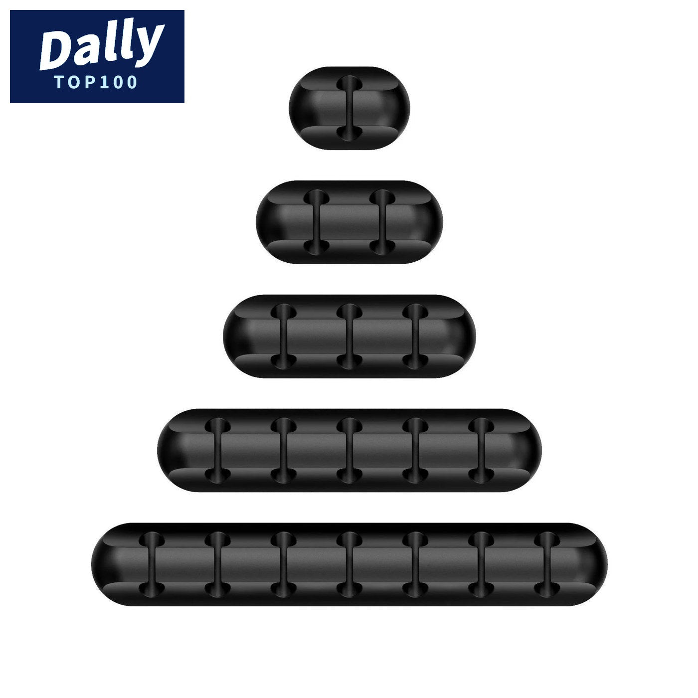 Cable Organizer Clips - Desktop Cord Management