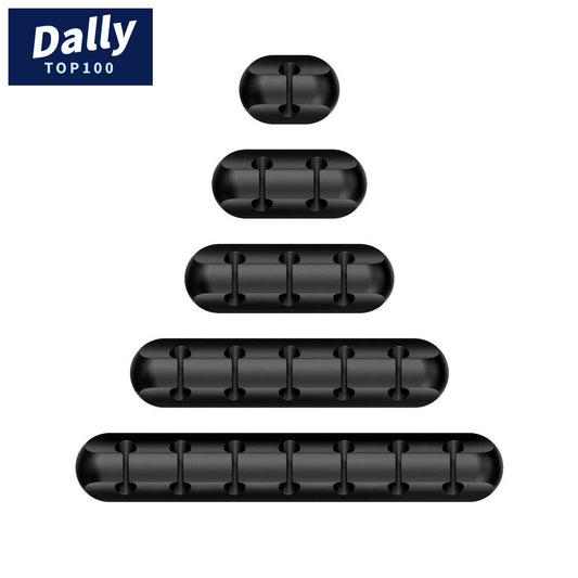 Cable Organizer Clips - Desktop Cord Management
