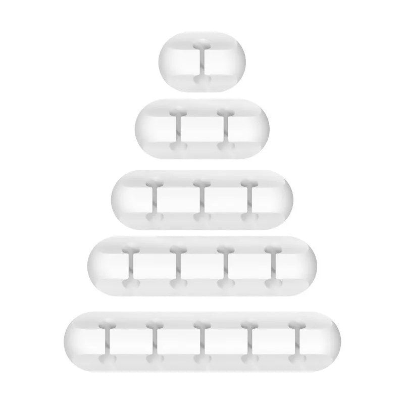 Cable Organizer Clips - Desktop Cord Management