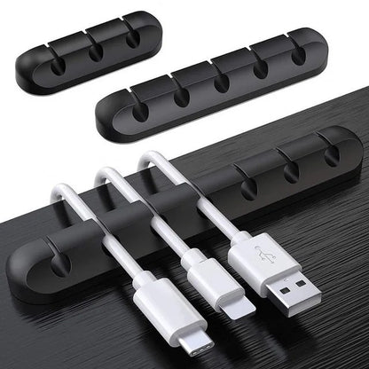 Cable Organizer Clips - Desktop Cord Management