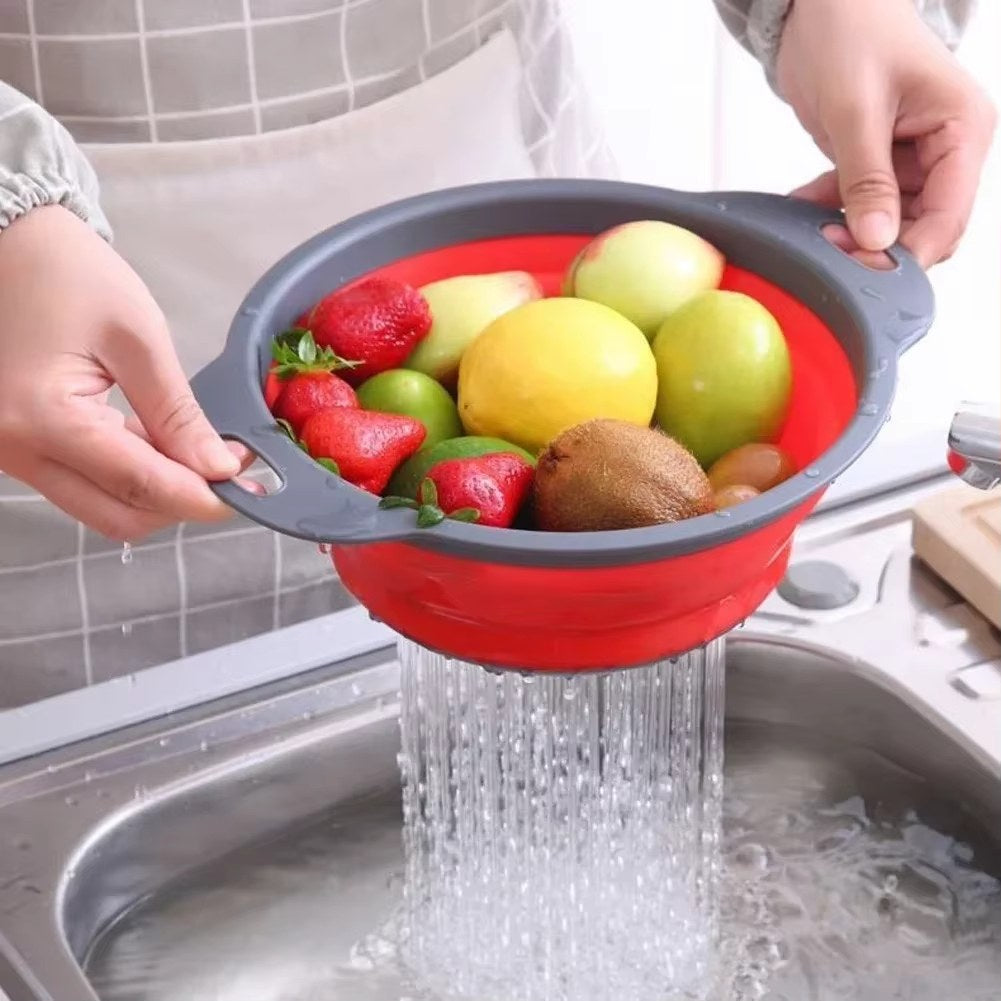 Fresh Produce Colander - Folds Away Easy