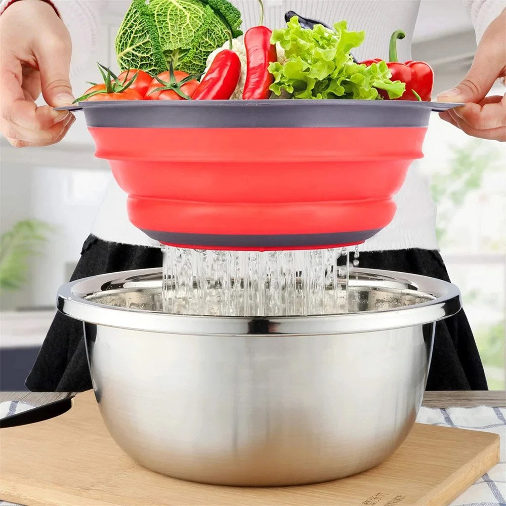 Fresh Produce Colander - Folds Away Easy