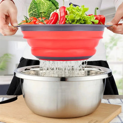 Fresh Produce Colander - Folds Away Easy