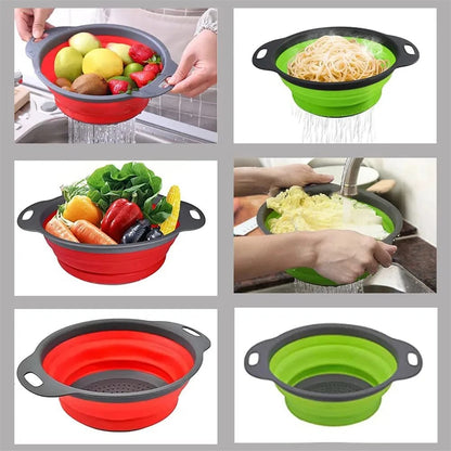 Fresh Produce Colander - Folds Away Easy