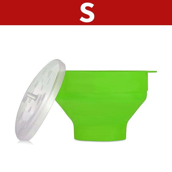 Collapsible Popcorn Popper with Lid
