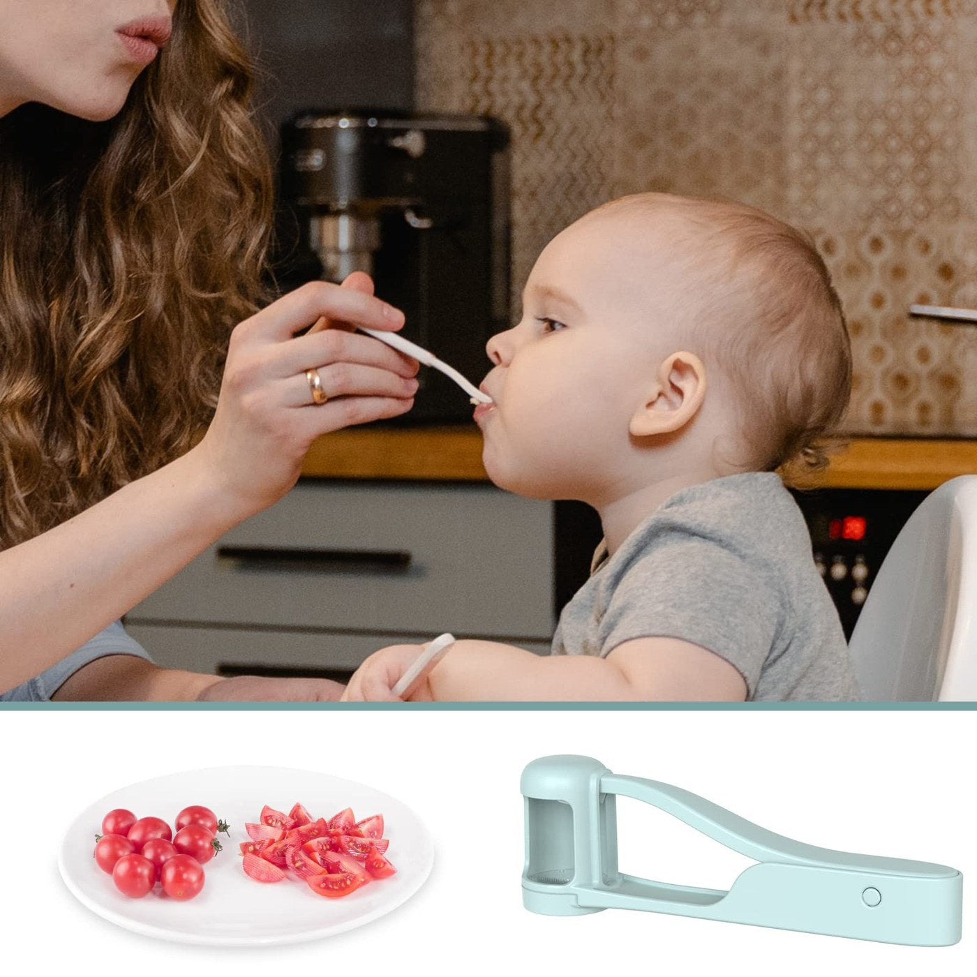 Tiny Tomato & Grape Cutter – Safe for Little Hands