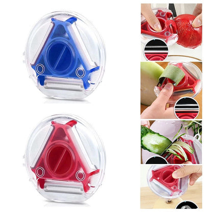 3-in-1 Magic Peeler & Slicer Set