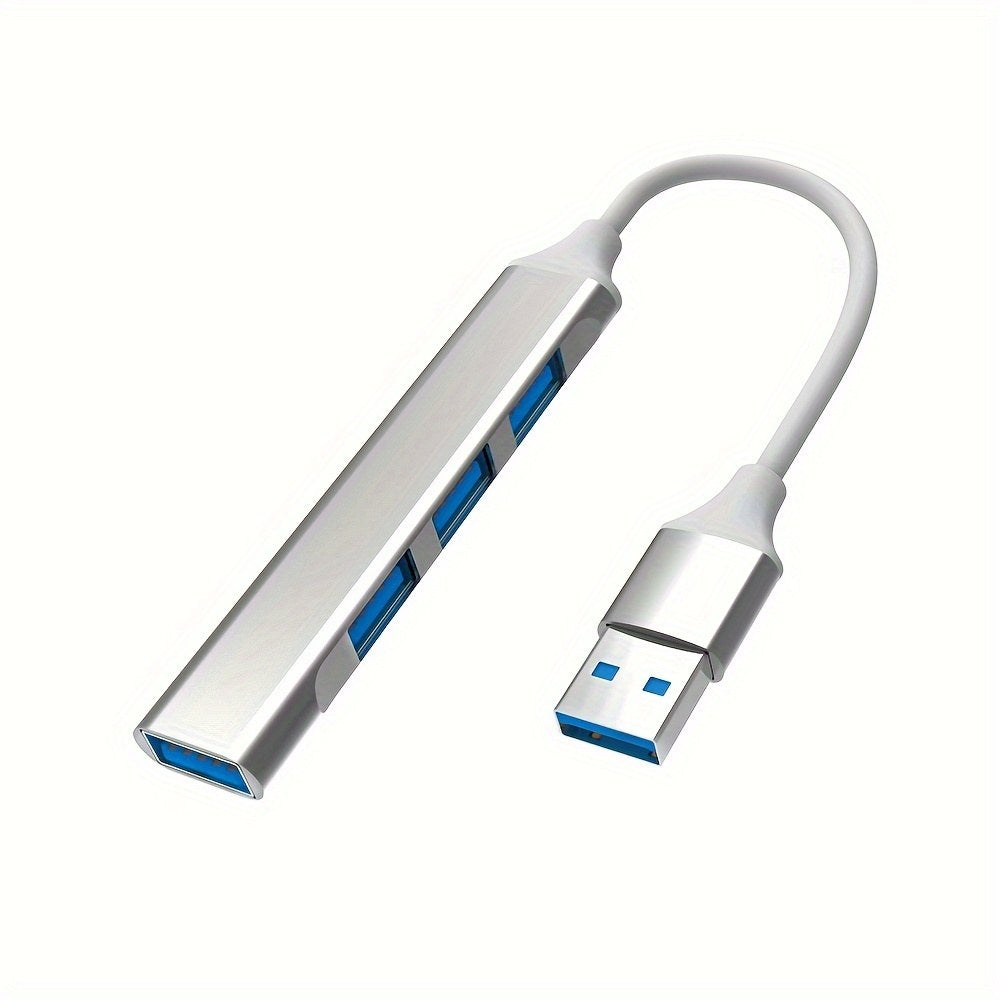 USB-C Hub with 4 Ports - Fast Data & Charging