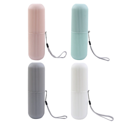 Travel Toothbrush & Toothpaste Holder Case