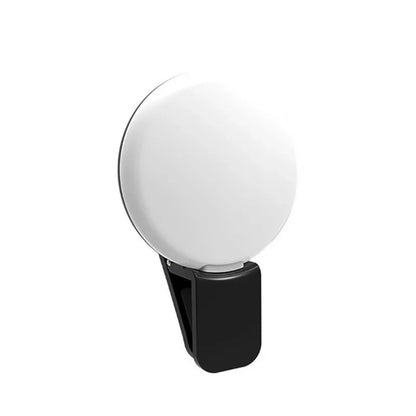 Portable LED Ring Light for Selfies