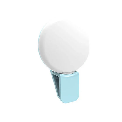 Portable LED Ring Light for Selfies