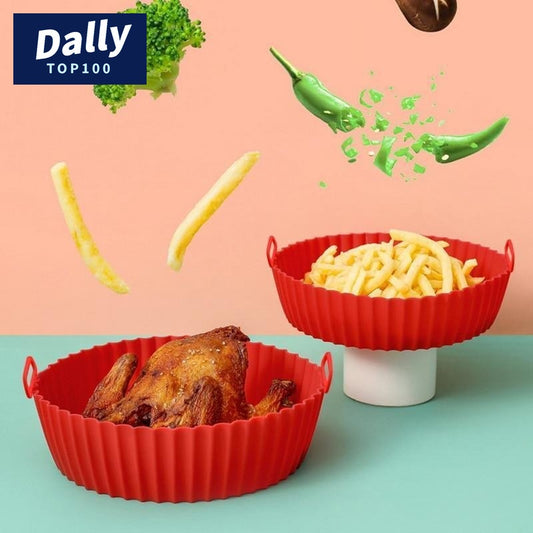 Reusable Silicone Air Fryer Liners Set