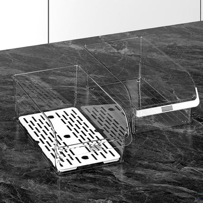 Crystal Clear Fridge Bins