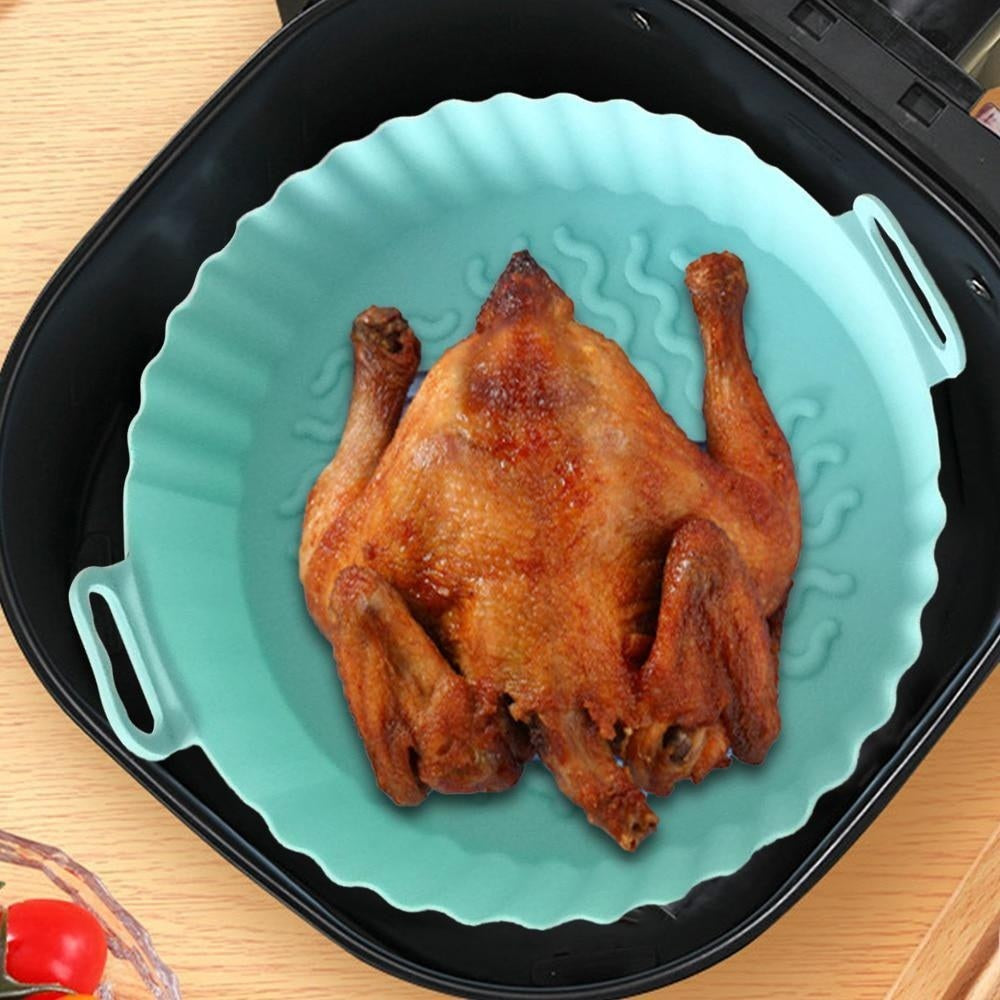 Reusable Silicone Air Fryer Liners Set