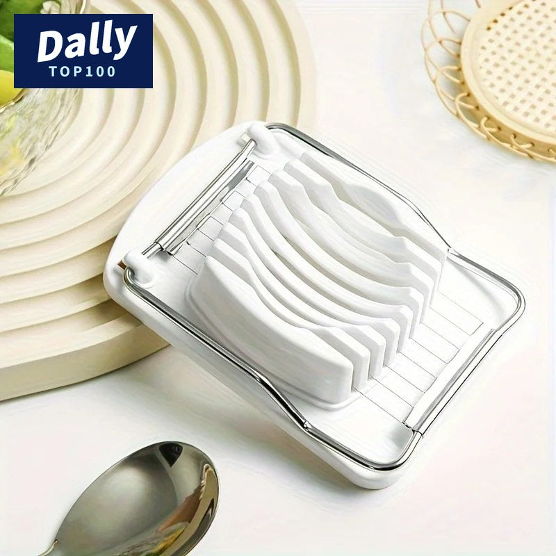 Stainless Steel Egg Slicer - Quick & Easy