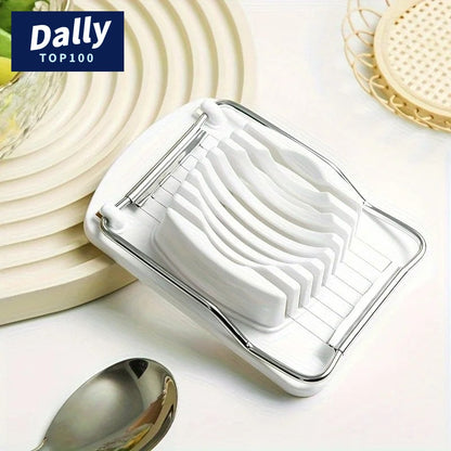 Stainless Steel Egg Slicer - Quick & Easy
