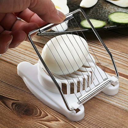 Stainless Steel Egg Slicer - Quick & Easy