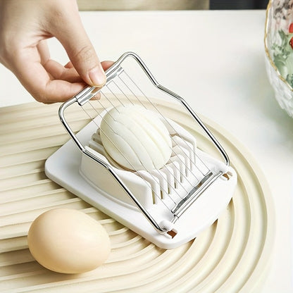 Stainless Steel Egg Slicer - Quick & Easy