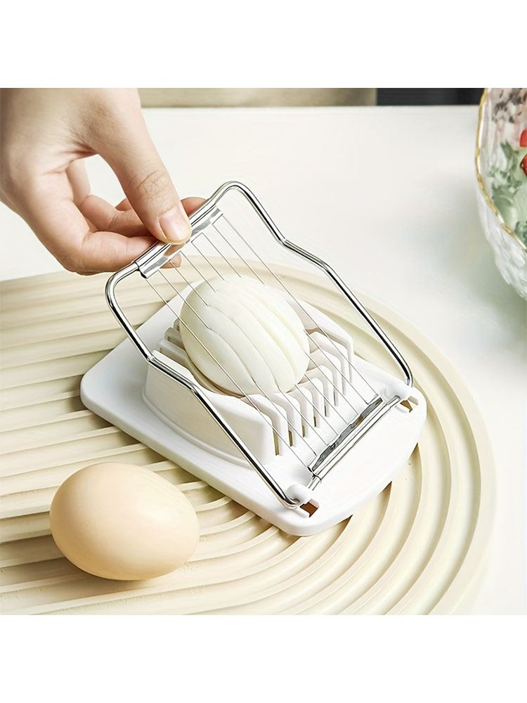 Stainless Steel Egg Slicer - Quick & Easy